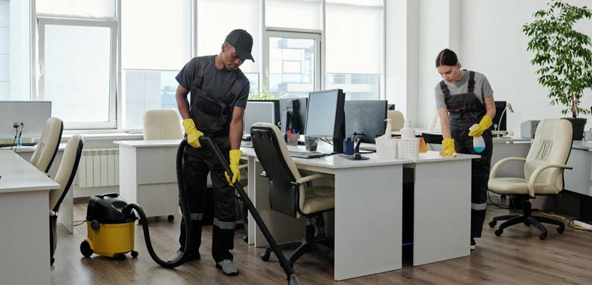 Servicios de limpieza mantenimiento y aseo en Coworking