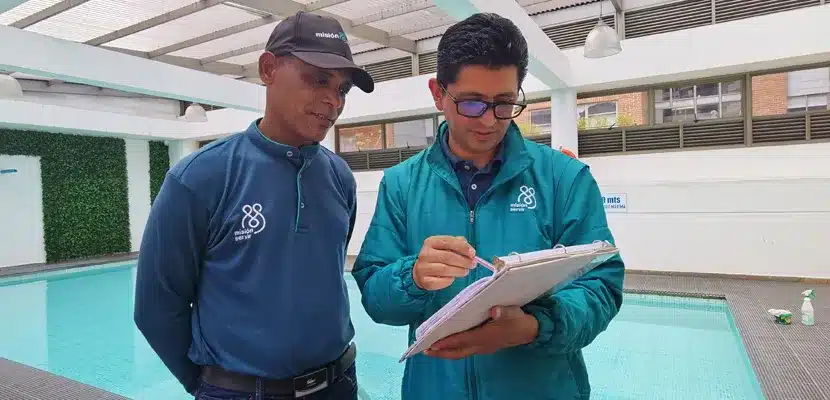 Ejemplo de formato de seguimiento de limpieza y desinfección con Misión Servir